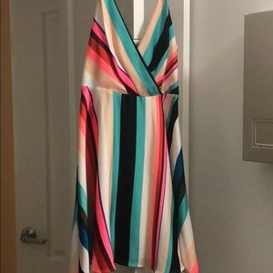 Multi colored dress- express